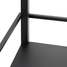 Smart industriële vloerlamp zwart incl. Wifi G95 - Cage Rack