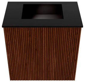 Mondiaz Joya 40cm toiletmeubel ruby met wastafel faye midden zonder kraangat urban