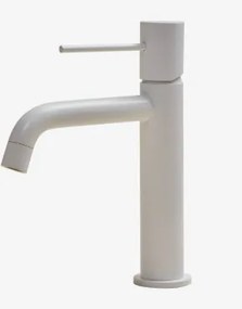 Orveta Wastafelkraan Van Messing Wit & ↑20 Cm - Sklum