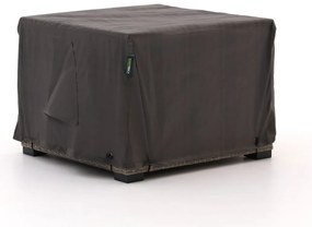 Tuinmeubelhoes geschikt voor Loungestoel | Kees Smit  | Kunststof | Grijs - Antraciet | 95x95cm | Kees Smit Tuinmeubelen