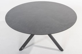 Taste by 4 Seasons Belmond tuinset naturel met Locarno tafel HPL blad Ø 130 cm SALE      beige weerbestendig
