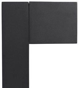 Buitenlamp antraciet met grondpin en kabelmof 65cm IP44 - Baleno Industriele / Industrie / Industrial, Modern GU10 IP44 Buitenverlichting