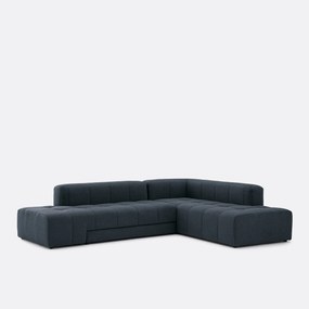 Rechte bank, omvormbaar, in fijne badstof, FANO