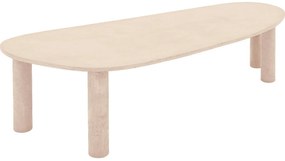 Goossens Eettafel Stone, Organisch 290 x 120 cm