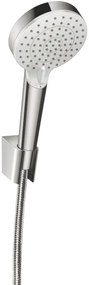 Hansgrohe Crometta badset met handdouche met 2 stralen en slang 160cm wit/chroom