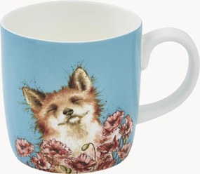 Fine Bone China koffiekopje Poppy Field