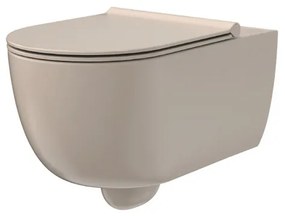 Xenz Gio Wandcloset - vortexspoeling - rimfree - Zand mat AL8803-44