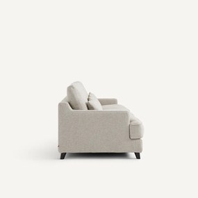 Bank, 2-zit getextureerd viscose/linnen, Alwine