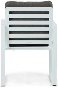 Tuinstoel Aluminium Wit Lifestyle Garden Furniture Nuno