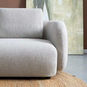 Beige Bank Met Chaise Longue Links