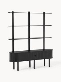Wandkast Calary met gefluteerde voorkant