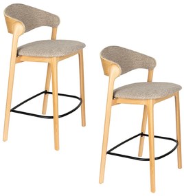 Dutchbone Babington Vintage Barkruk Naturel