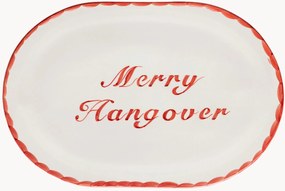 Handbeschilderd serveerplateau Merry Hangover