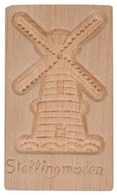Speculaasplankje met stellingmolen, groot