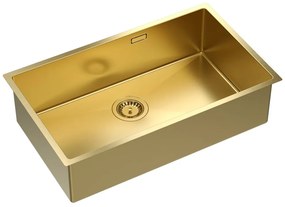 Stalen spoelbak ANTHONY 80 GOLD