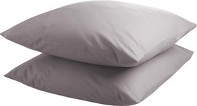 Kussensloop 2 stuks – 100% natuurlijk katoen – 2x 60×70 – greige