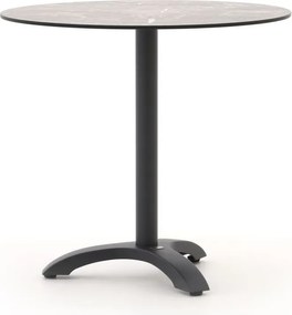 Tuin eettafel Bellagio | Rond | Tuintafel Kunststof | Ø80cm | 2 personen | Kees Smit Tuinmeubelen