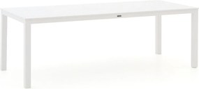 Tuin eettafel Manifesto | Rechthoekig | Tuintafel Aluminium | 220x90cm | 6 personen | Kees Smit Tuinmeubelen