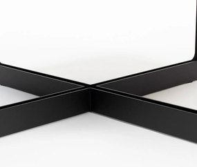 Zuiver Centre Round Black Ronde Design Salontafel Zwart - 68 X 68cm.