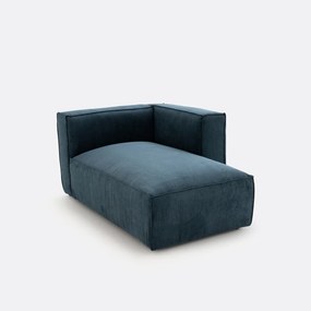 Omvormbare longchair geribd fluweel, Seven