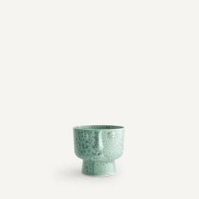 Geglazuurde keramische bloempot, H15cm, Lesego