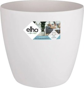 elho Brussels Rond Wielen 47 - Wit (Wit) - Diameter 47 x H 44 cm - Ideaal voor binnen - 100% gerecycled