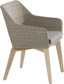 4 Seasons Outdoor Avila tuinstoel polyloom pebble    beige weerbestendig
