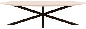 Goossens Excellent Eettafel Gs-1302, Ovaal 280 x 130 cm