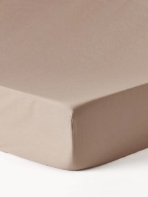 Katoensatijnen topper hoeslaken Premium