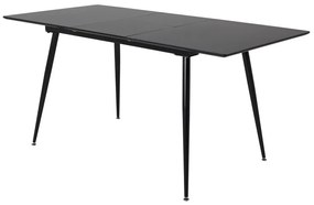 Jörn Eettafel - Mick - 120/160 x90 cm - Zwart - Uitschuibaar - Jörn