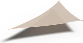 Platinum Sun&amp;Shade Coolfit schaduwdoek driehoek 90° 570x400x400cm Ecru Wit