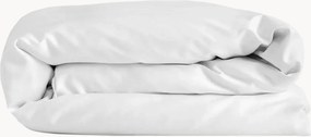 Perkal katoenen dekbedovertrek White
