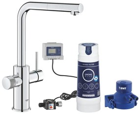 GROHE Blue pure minta uittrekbare mousseur S-size starterkit chr 30591000