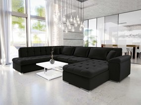 Hoekbank Comfivo Gemma II, Aanwezig, Afwezig, 348x205x76cm, 143.5 kg, Poten: Kunststof