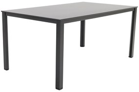Kettler Cubic aluminium tuintafel 160x95 cm. - Antraciet
