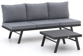 Forza Vadena lounge tuinset 2-delig verstelbaar