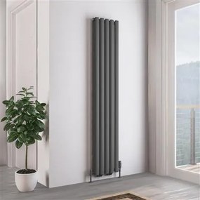 Eastbrook Tunstall dubbele radiator 35x180cm 1190W antraciet