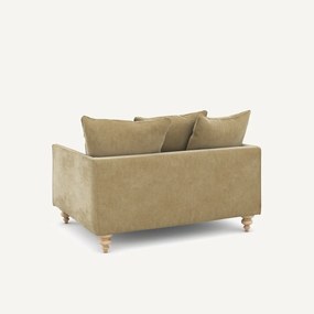 2-zits stonewashed fluwelen bank, Lazare