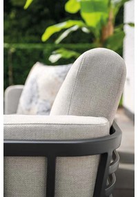 Garden Impressions Sentosa loungeset 4-delig - donker grijs