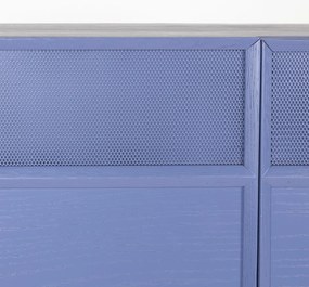 Zuiver June Paarse Design Kast Op Hoge Poten - 80x45x100cm.
