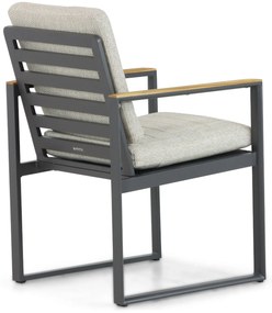 Tuinstoel Aluminium Grijs-antraciet Lifestyle Garden Furniture Faro
