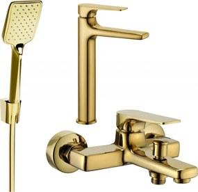 Mexen Lynx R62 badkuipset, goud - 745913R62-50