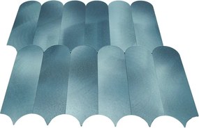 Zelfklevende Mozaïektegels Metaal | Arch Blauw | 28,8×29,8 cm | Keuken, Bad &amp; WC