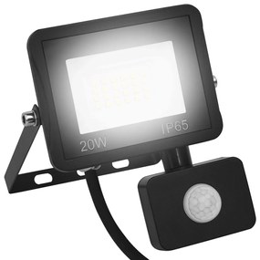 vidaXL Spotlight met sensor LED 20 W koudwit