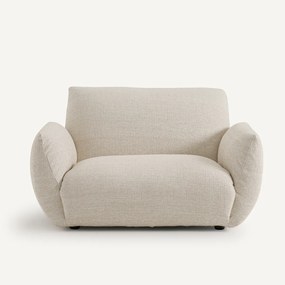 Fauteuil in canvas stof, Spogano