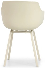 Tuinset 6 personen 260 cm Kunststof Taupe Lifestyle Garden Furniture Salina/San