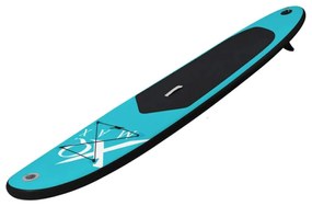 XQ Max Stand Up Paddleboard opblaasbaar 285 cm blauw en zwart