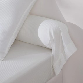 Katoenen satijnen bolsterhoes, 153 draden, Gestreept Opaal