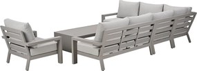 Garden Impressions Sorelli loungeset 6-delig - taupe