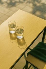 Schuur hoge tafel + 2 barkrukken set